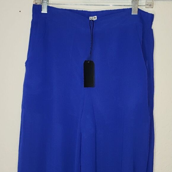 Uniq Blue Sheer Pants with Shorts under. Midnight blue/purple - Picture 3 of 5